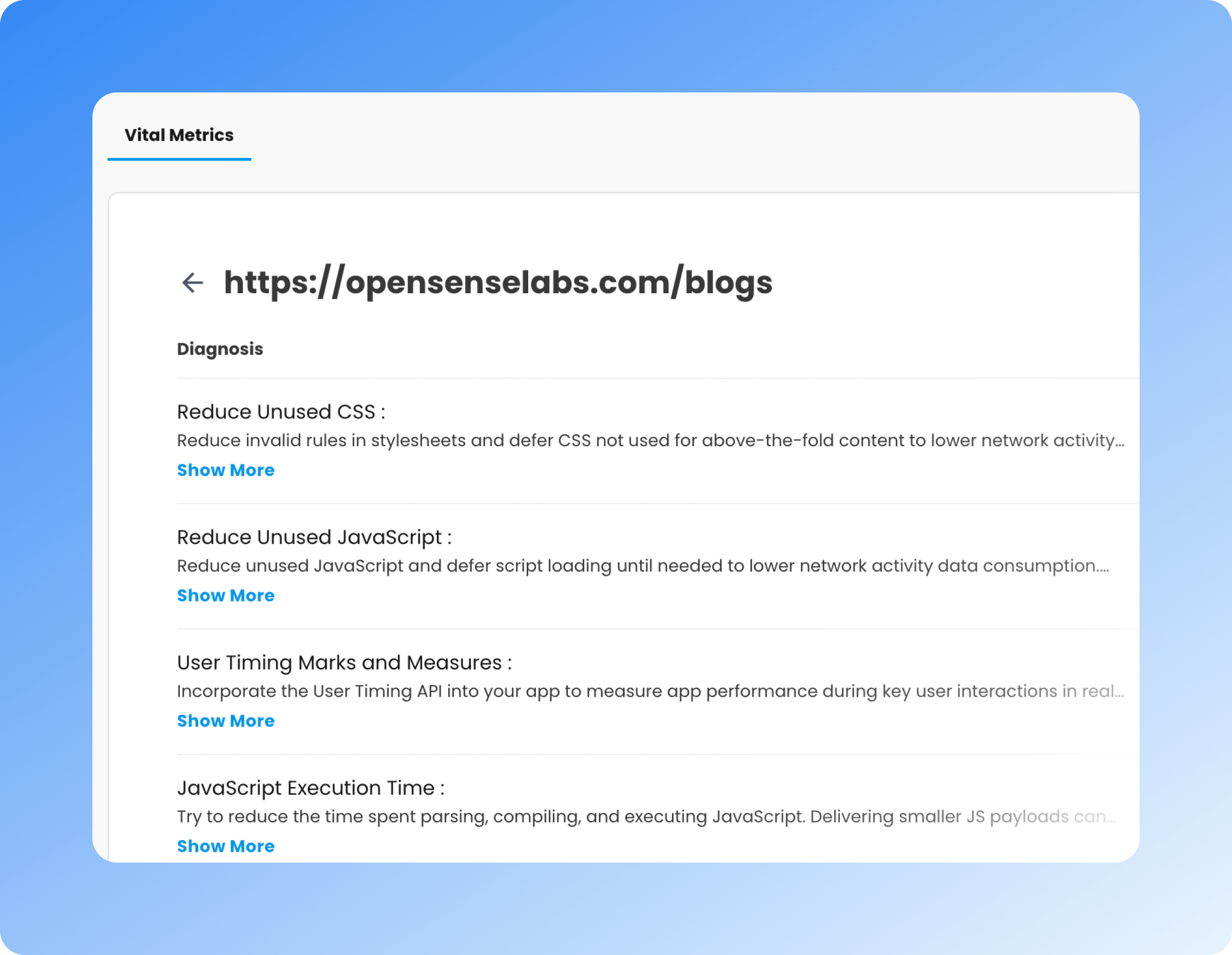 Drupal website audit diagnosis for unused CSS and JS
